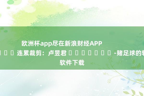 欧洲杯app尽在新浪财经APP            						连累裁剪：卢昱君 							-赌足球的软件下载